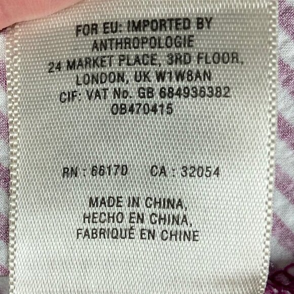 Anthropologie Deletta Weekdays Layered Tank Pink Red V-Neck Size Small Top Boho - Picture 7 of 10